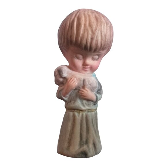 VTG DUNCAN 1980 11 Piece Porcelain Nativity Set Mary Joseph Baby Jesus Christmas - Picture 9 of 15